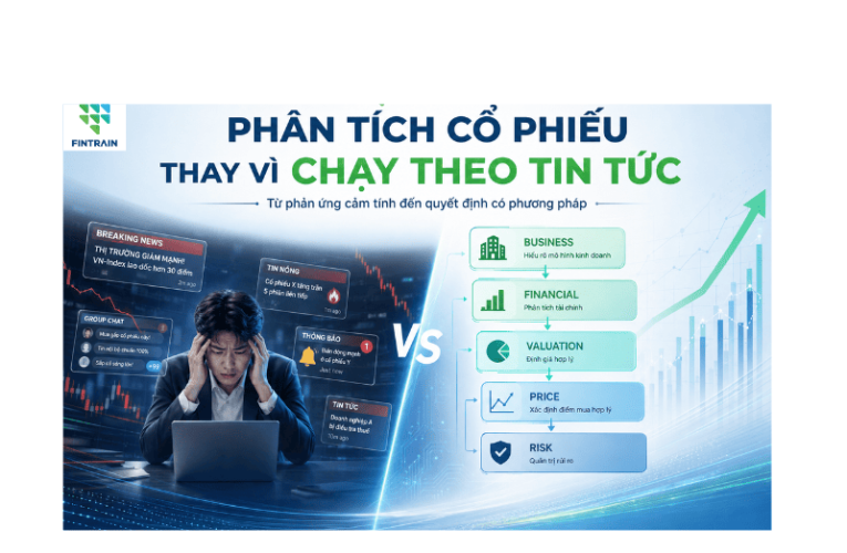 Vì Sao Nhà Đầu Tư Cần Học Phân Tích Cổ Phiếu Thay Vì Chạy Theo Tin Tức?
