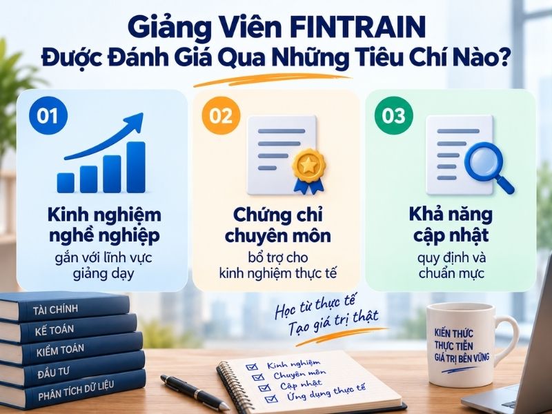 Tiêu Chuẩn Quyết Định Chuyên Môn Của Giảng Viên Của Fintrain